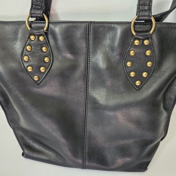 Black Wilson's Leather Studded Bag - Picture 10 of 10